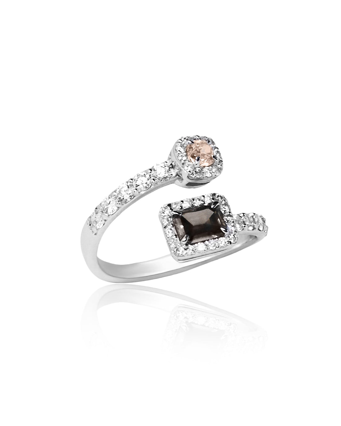 Anel Bond Brown diamonds