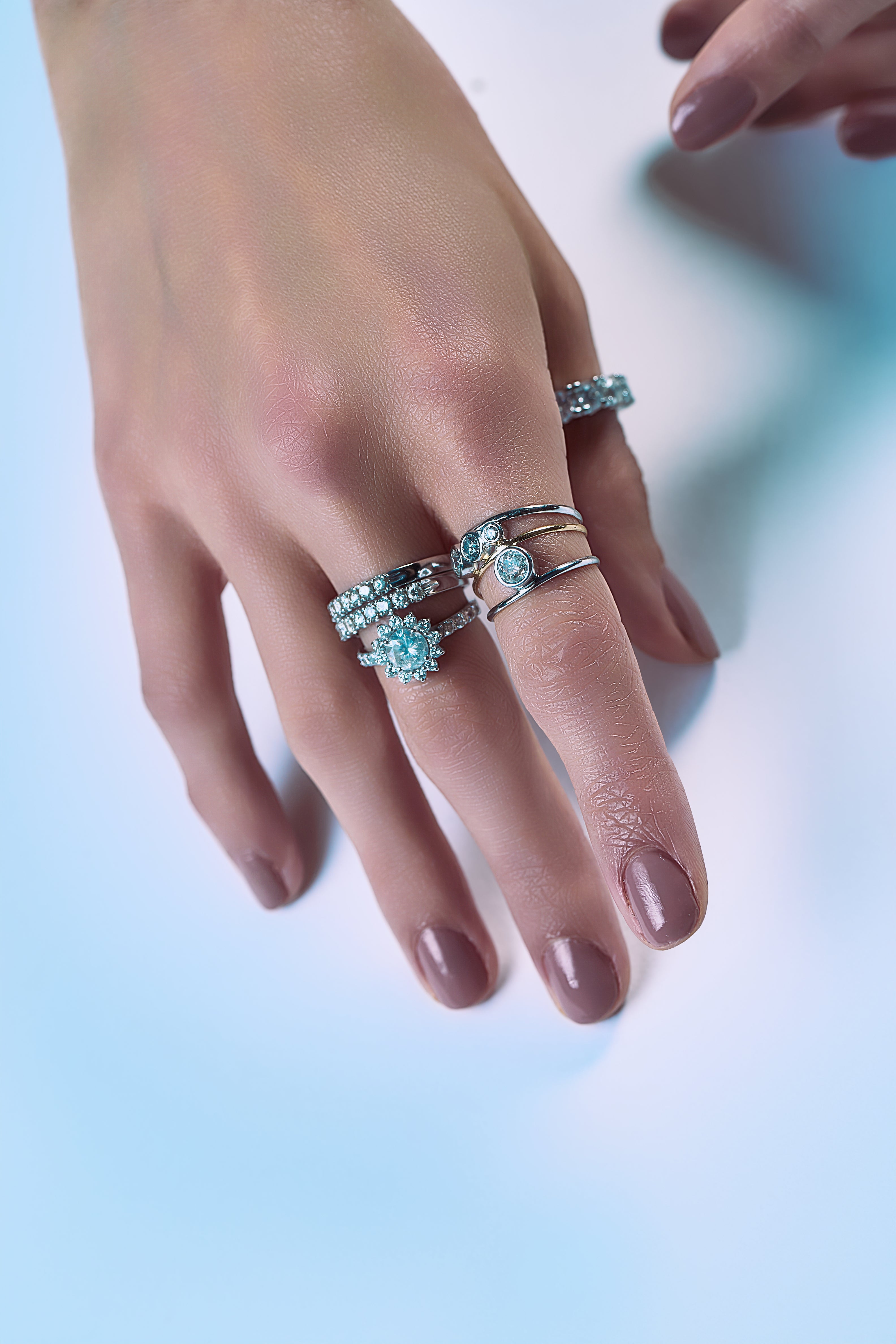 Anel diamante Celine 1,78cts